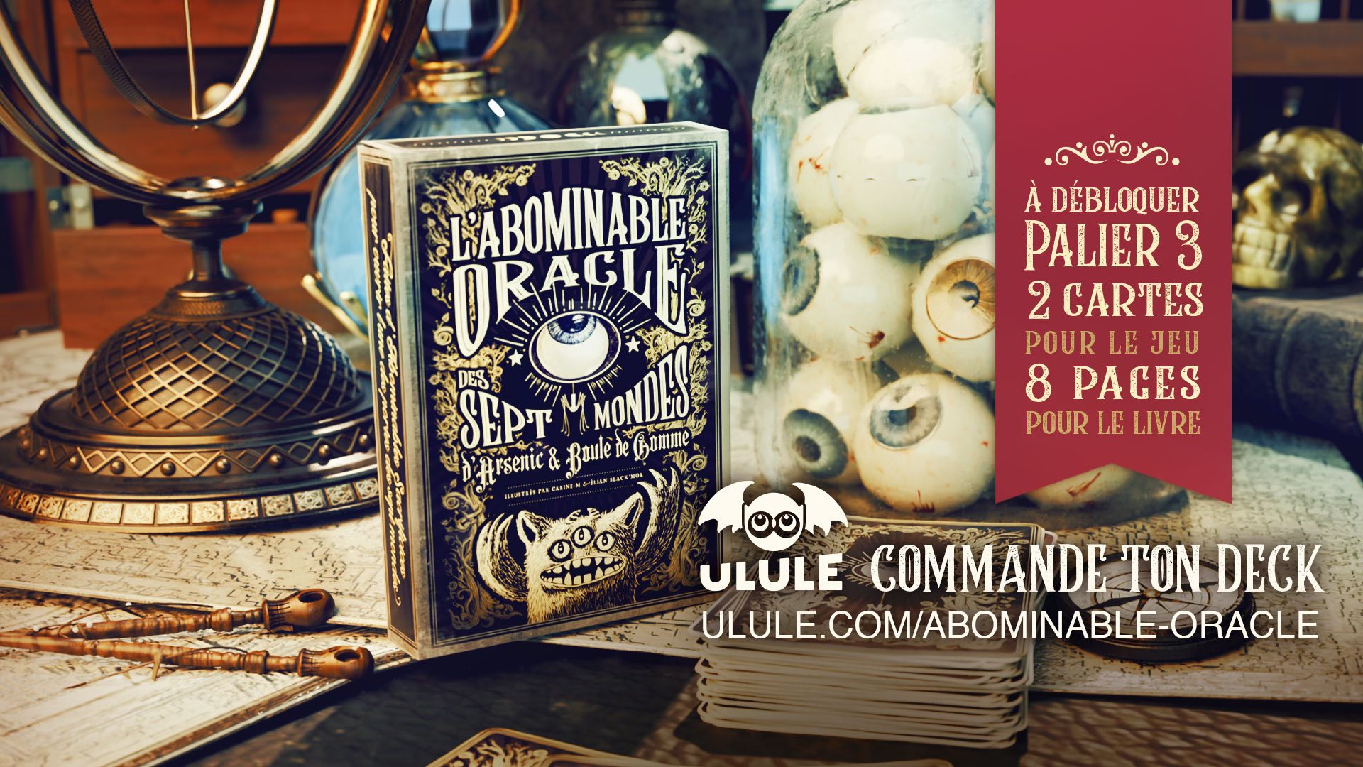 Ce sont les derniers jours pour l'Abominable Oracle en financement participatif !